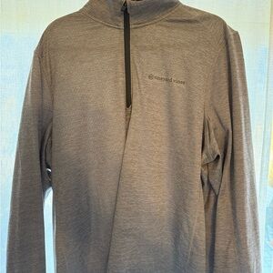 Vineyard Vines Performance 1/4 Zip Gray Pullover